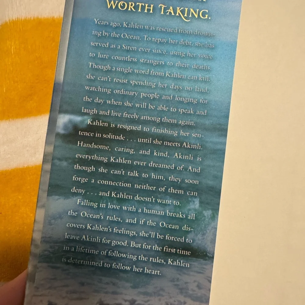 The Siren by Kiera Cass Hardcover Book - Picture 3 of 4